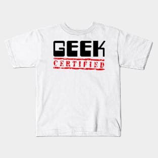 Certified Geek Kids T-Shirt
